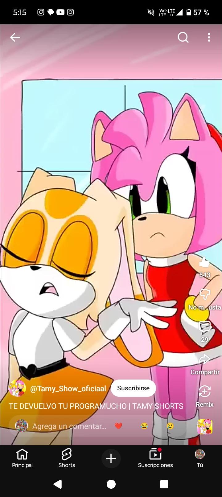 Cream y Amy Rose thumbnail