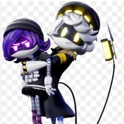 Uzi, N and my oc!  thumbnail