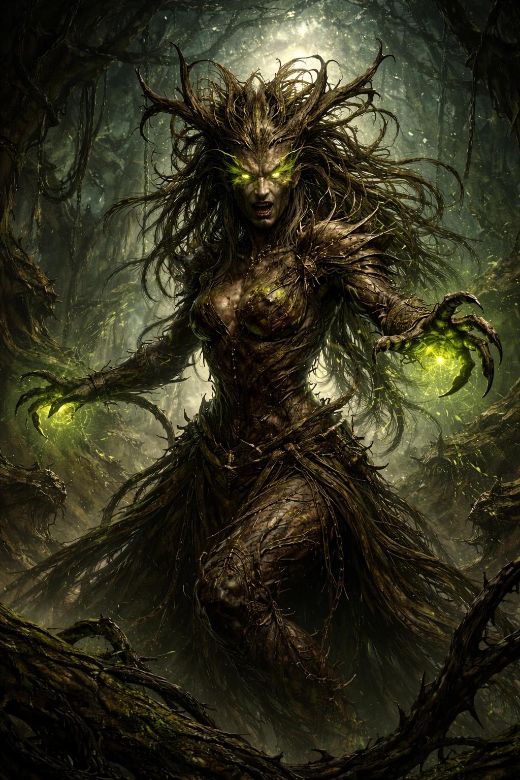 Drycha - Wood Elves - Spirit of the Corrupted Forest thumbnail