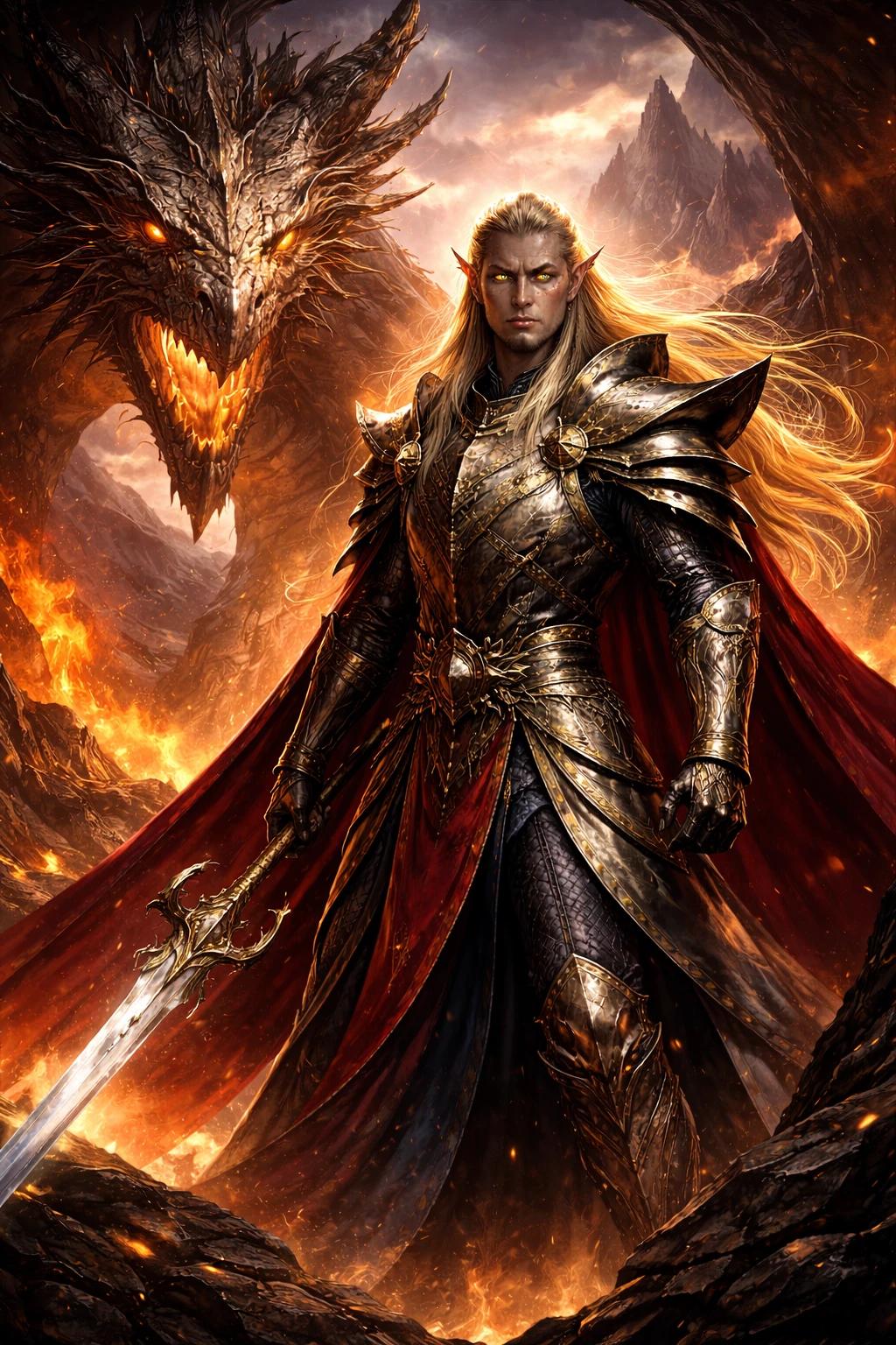 Imrik (Cauldor the Dragon) – Dragon Prince - High Elves thumbnail