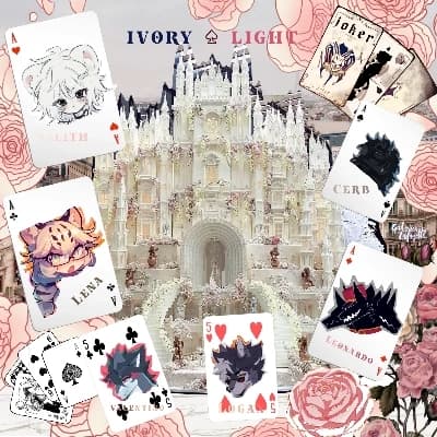 The Ivory & Light°•. [A Furry Hotel Story]♤♡◇♧🤍🍵🦢🍥🐑📨 thumbnail