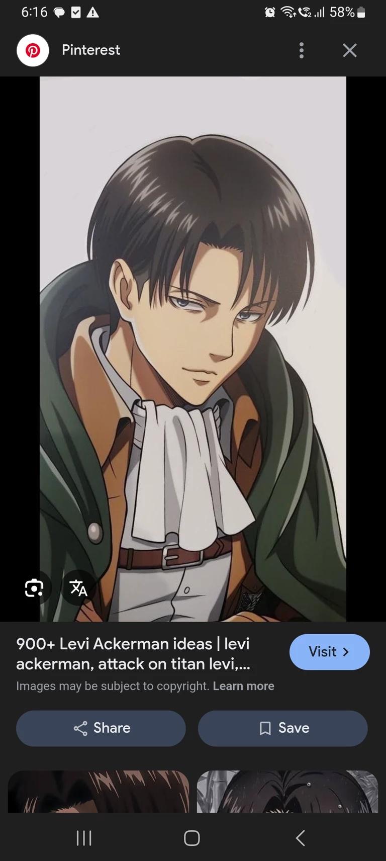Captain Levi Ackerman thumbnail