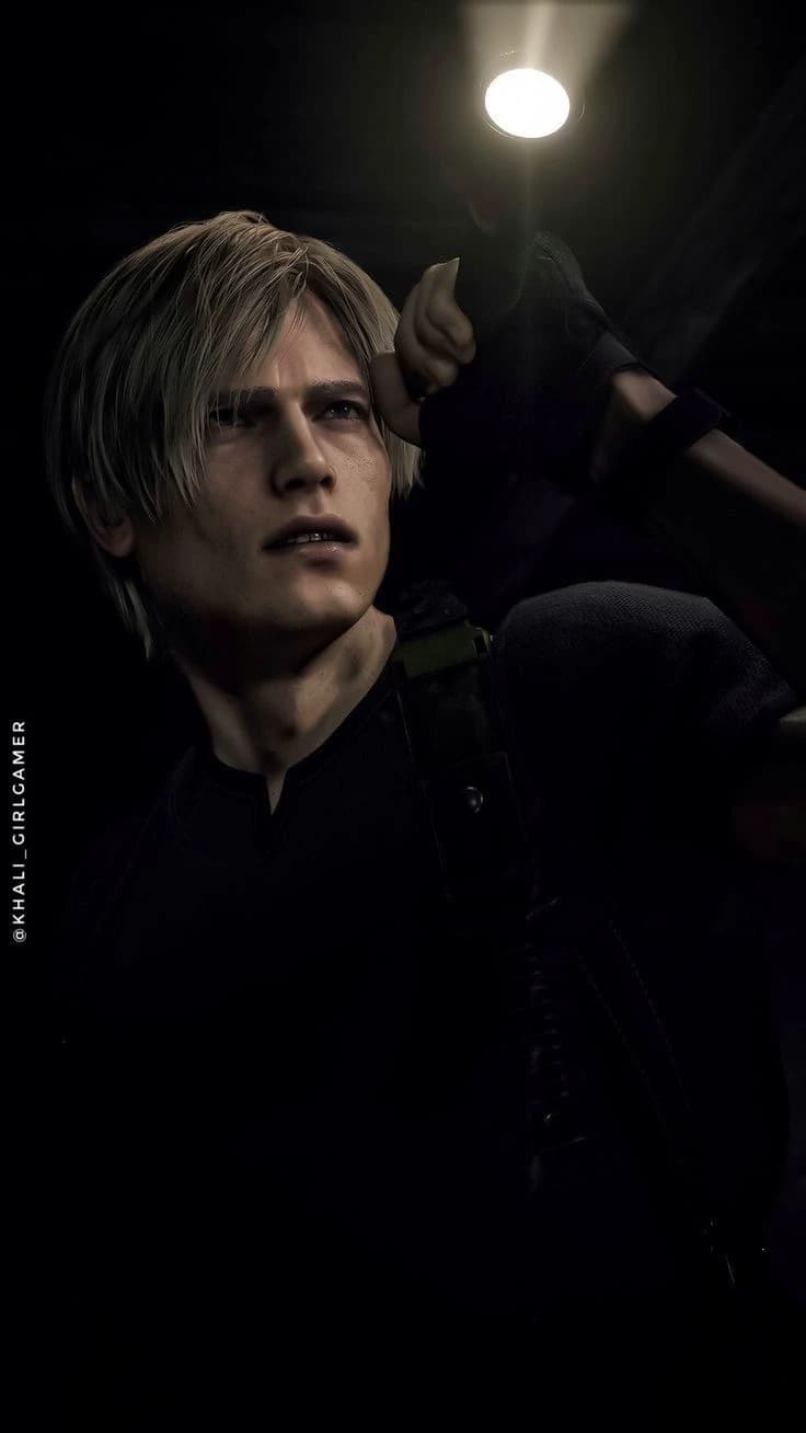 Leon kennedy (Your shy little friend) ～｡⁠☆ thumbnail