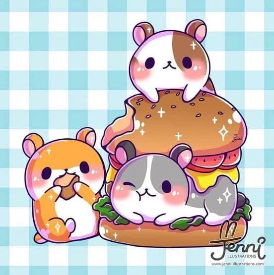 3 cute hamsters thumbnail