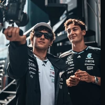 Kimi Antonelli & George Russell thumbnail