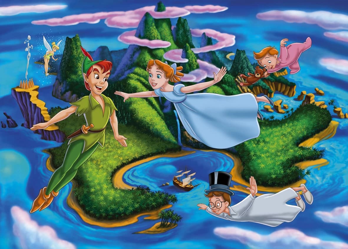 Peter Pan characters react thumbnail