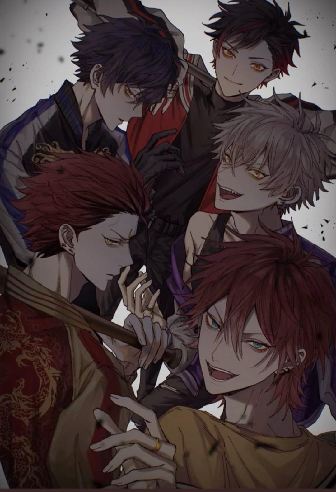 Dante, Zarek, Kael, Vane thumbnail