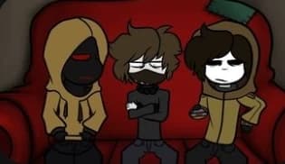 Masks (here.) hoodie and ticci toby thumbnail