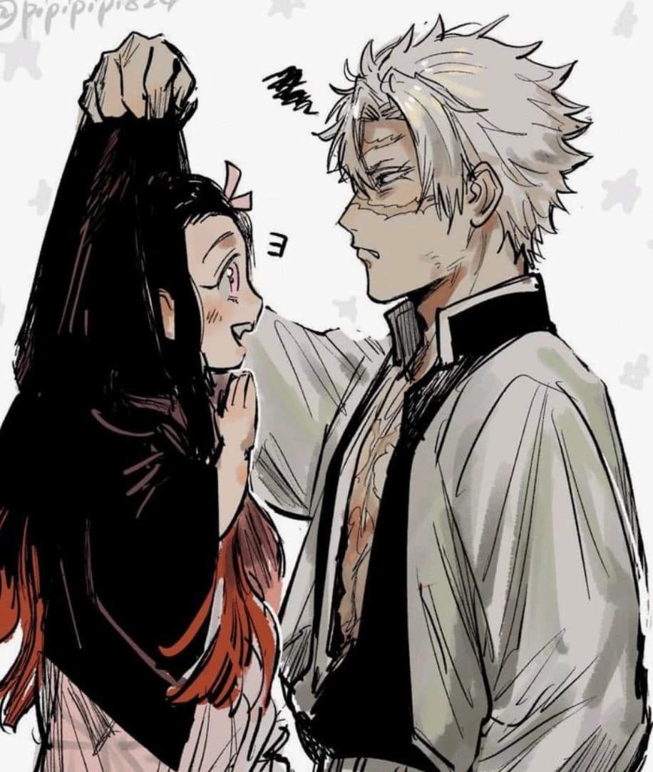 Sanemi and Nezuko thumbnail
