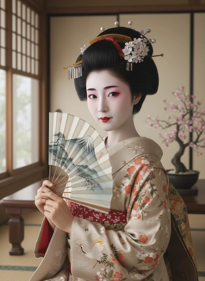 Ayako. A young maiko geisha from Kyoto. thumbnail