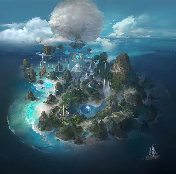 Devil's island and school. thumbnail