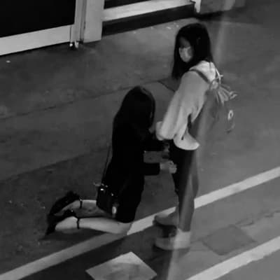 Does the possessive girlfriend not accept the end of the relationship? 🫦🖤. /GL/ thumbnail
