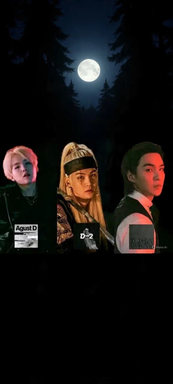 Min Yoongi, Agust D and Suga. (Werewolves. Alphas) ​​ thumbnail