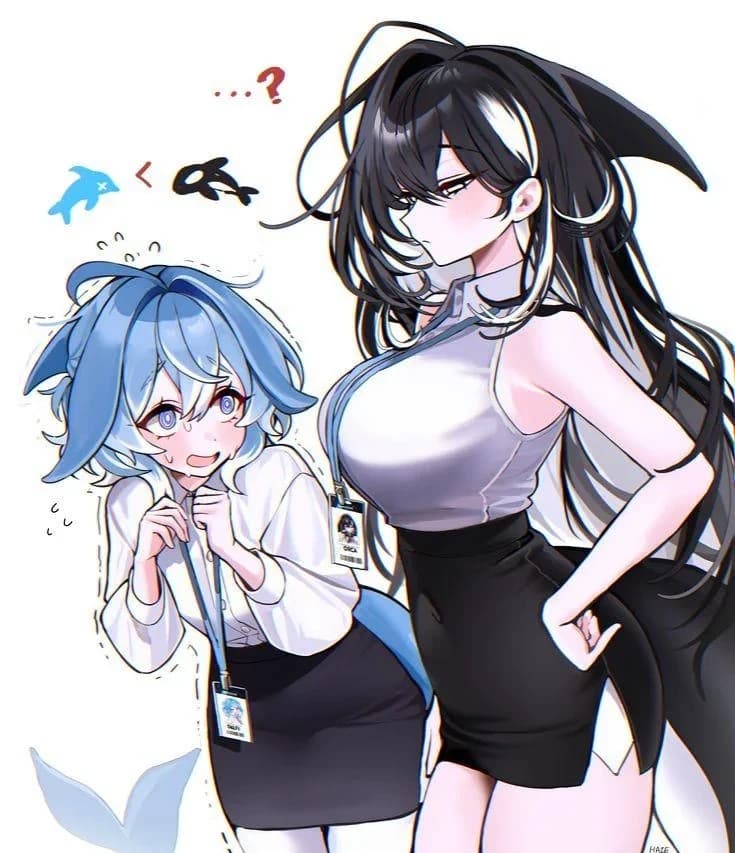 Orca wife and dolphin daughter thumbnail