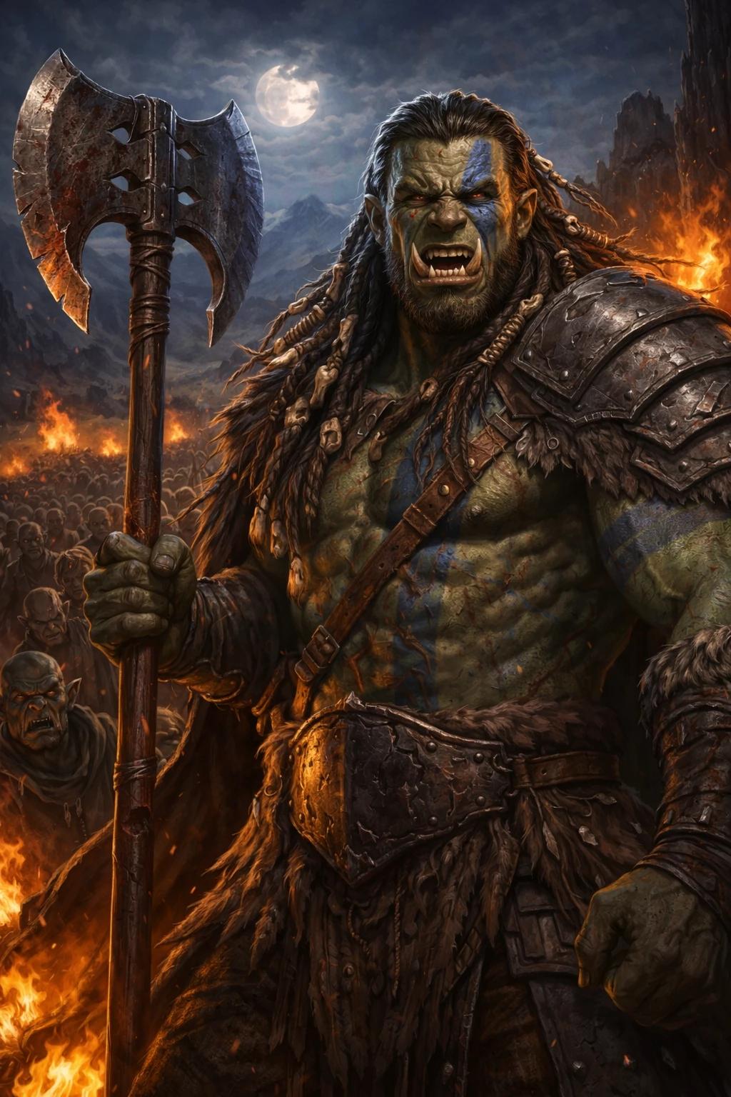 Granzak Skull Crusher | The Free Roar | Orc chieftain | Orcs and Goblins thumbnail