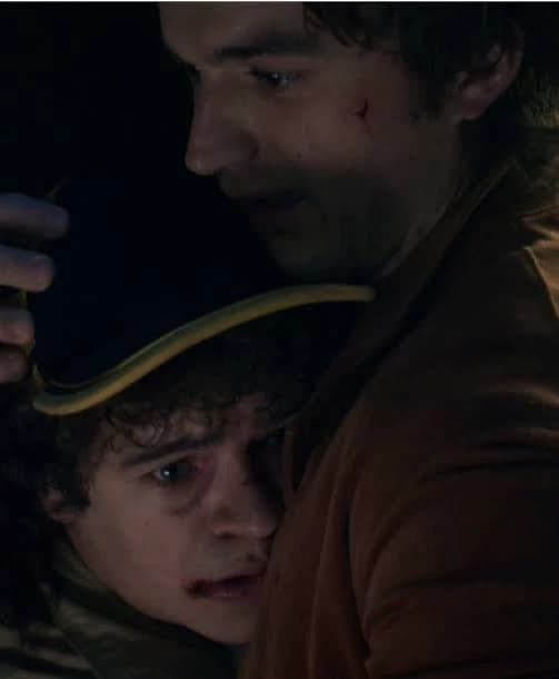 ✨.{Spoilers}.✨ you are splitting up Steve and Dustin from arguing thumbnail