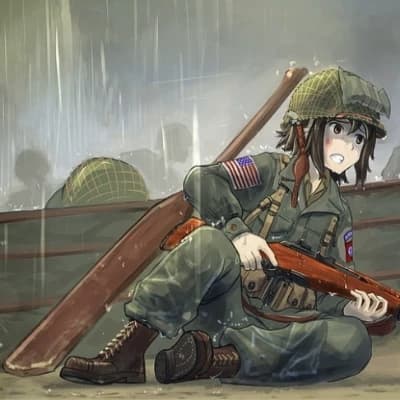 The tired American soldier 'Emily' thumbnail
