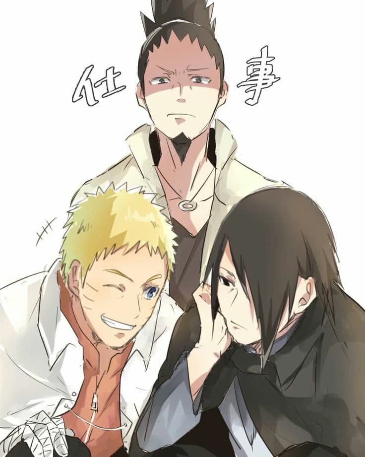 Shikamaru, Naruto und Sasuke thumbnail
