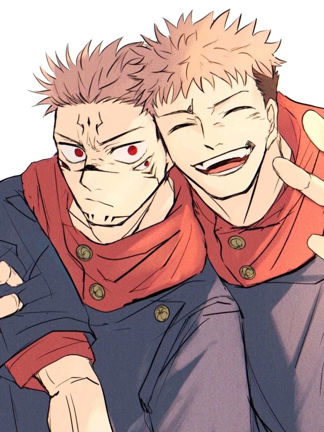 Sukuna and Yuji } 🩷 thumbnail