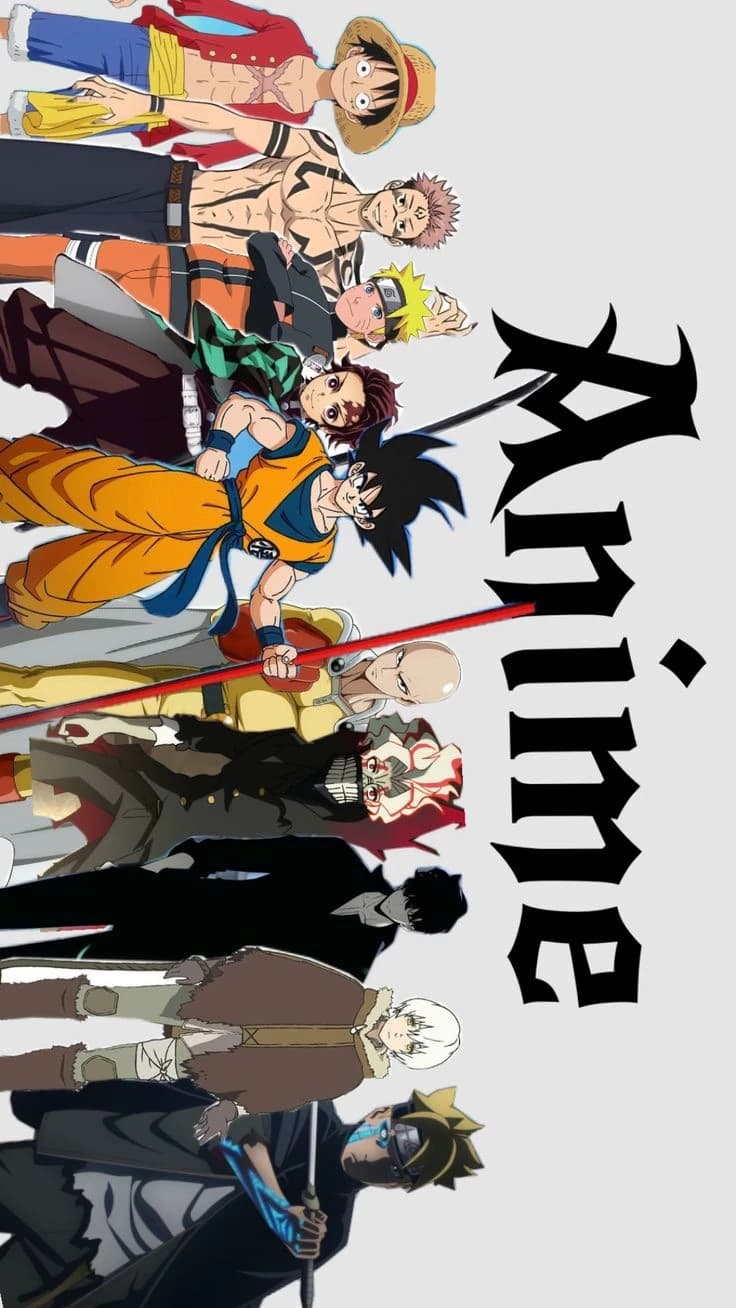 Goku and Katsuki and Shoto and Minato and Usopp and Goten and Boruto and Ocarum and Tanjiro thumbnail