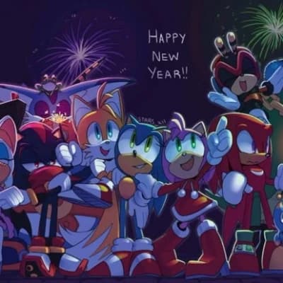 Sonic and his friends thumbnail