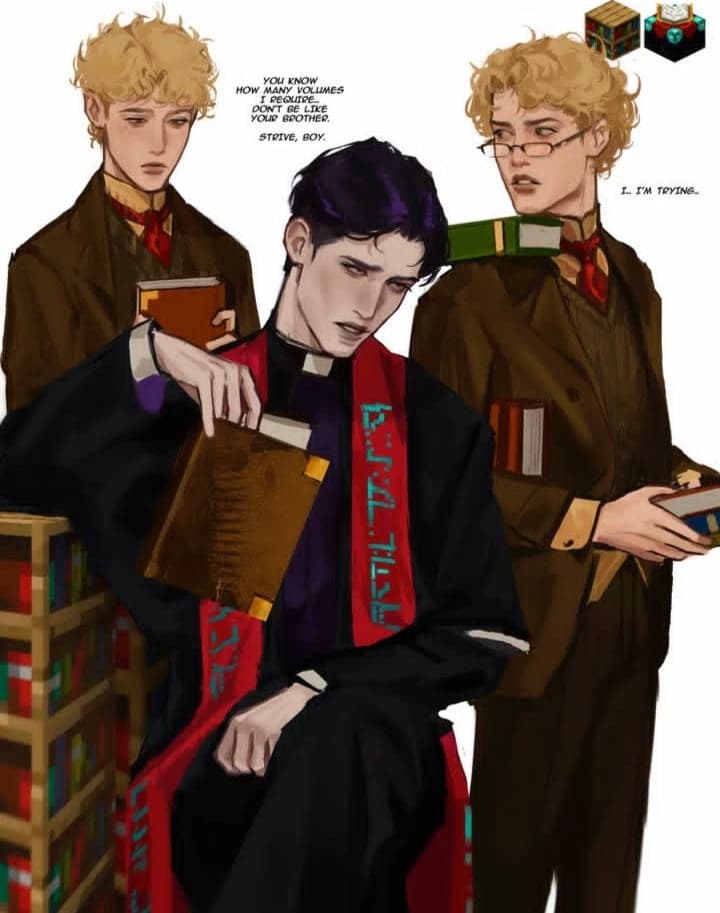 bookshelves x enchantment table /Minecraft BL⛏️ thumbnail