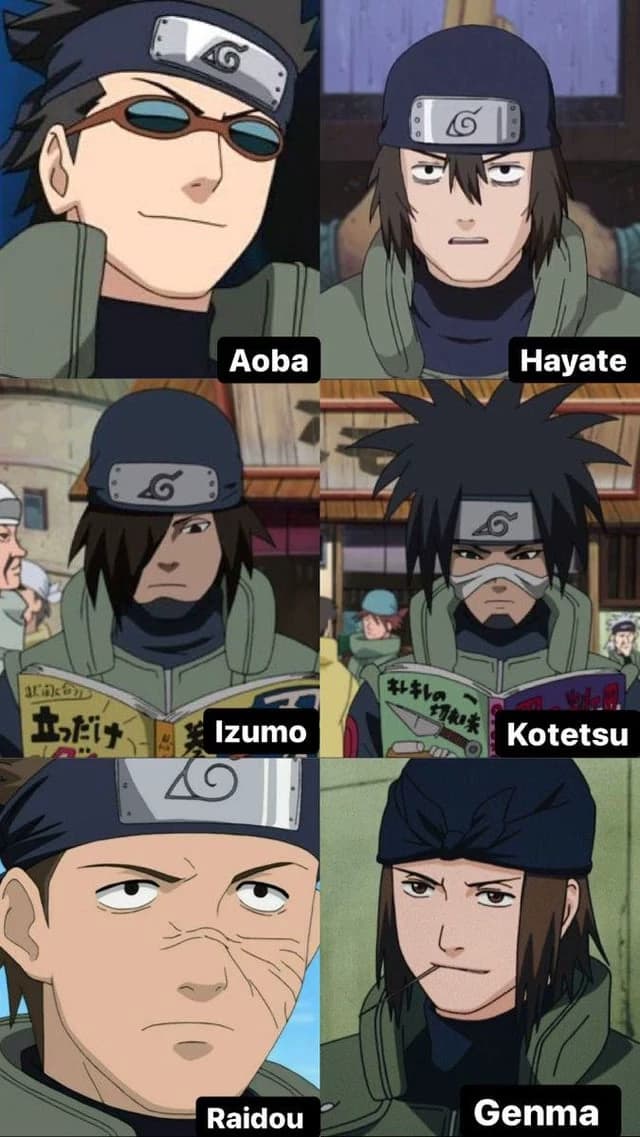 Aoba, Hayate, Izumo, Genma, kotetsu und Raidou thumbnail