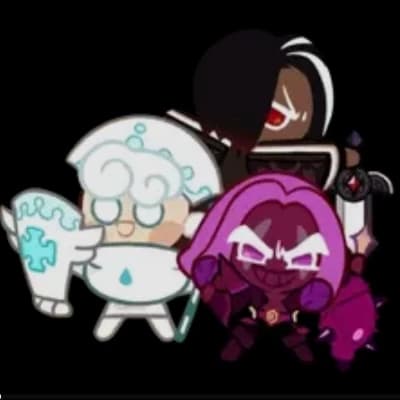 Purple yam cookie, Milk Cookie, and dark choco cookie thumbnail