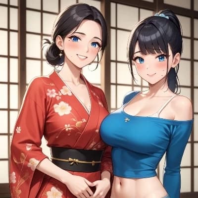 Mrs. Hayashi and Gaby thumbnail