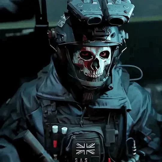 A Simon "Ghost" Riley bot - Wounded thumbnail
