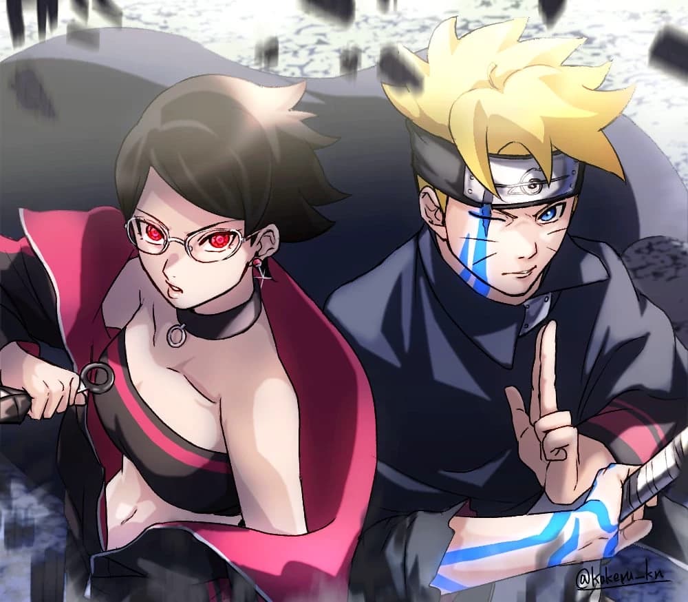 Boruto & Sarada (Uzumaki-Uchiha Family). thumbnail