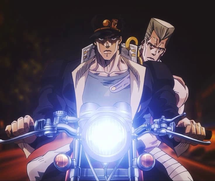 Jotaro Kujo (Alfa dominante) and Jean Pierre Polnareff (Alfa sumiso) thumbnail
