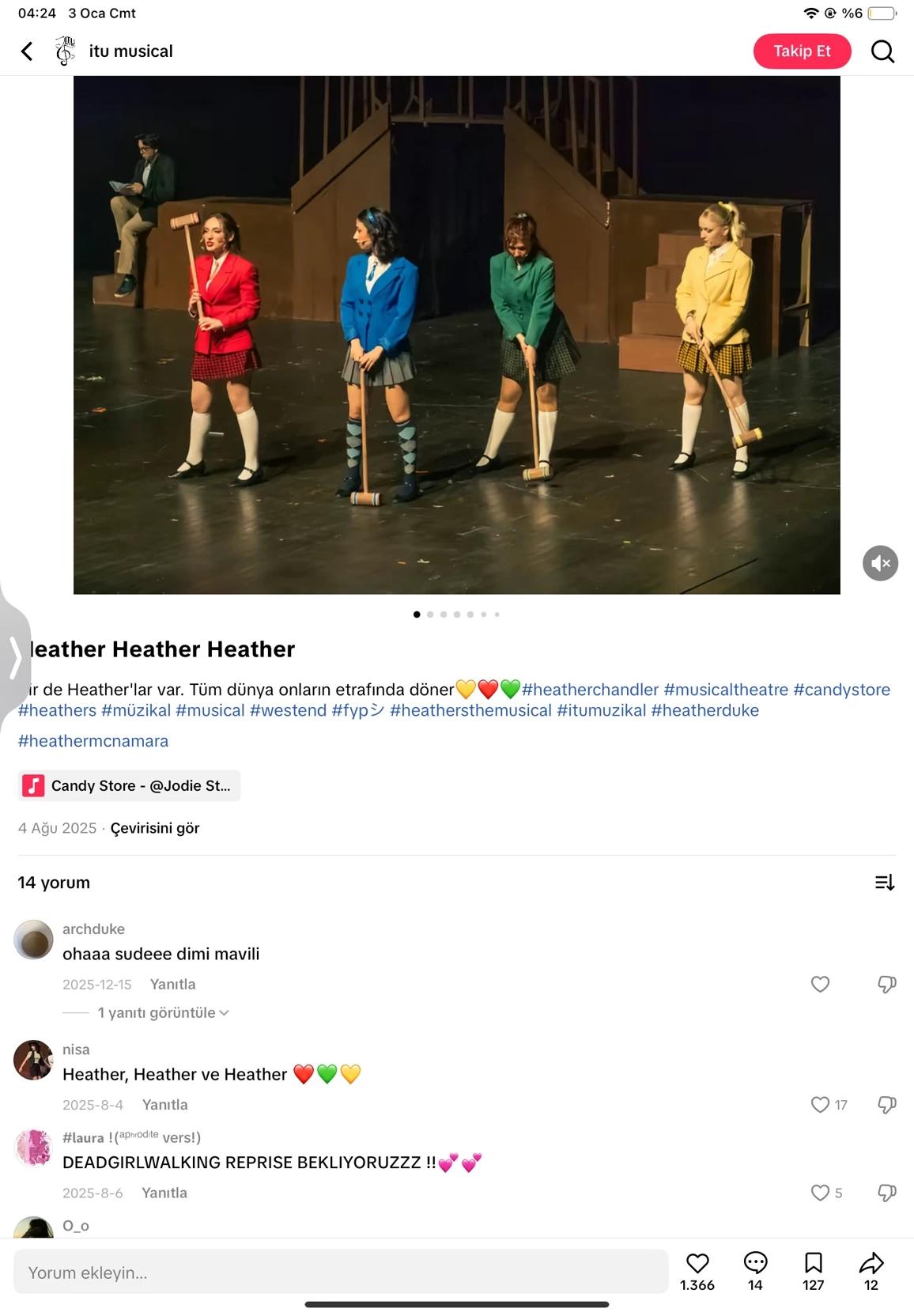 Heathers group chat thumbnail