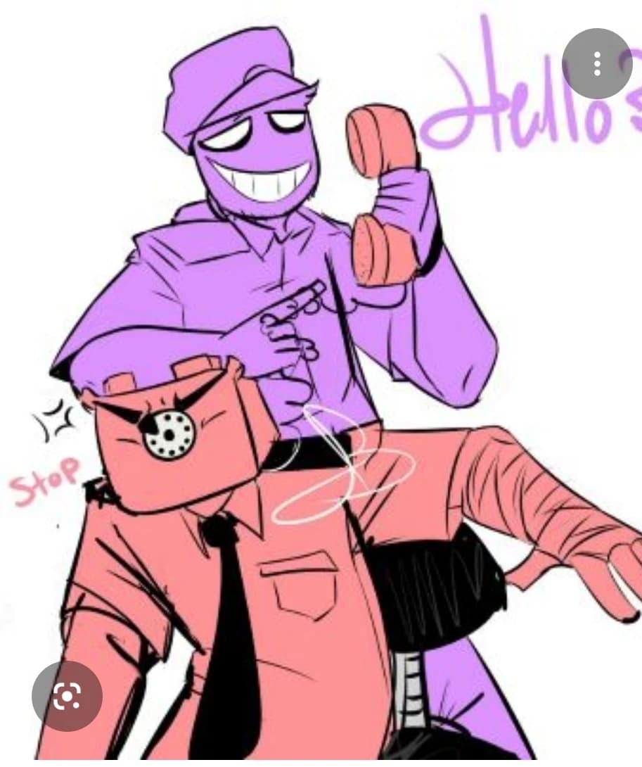 《Purple guy x Phone guy☆》 thumbnail