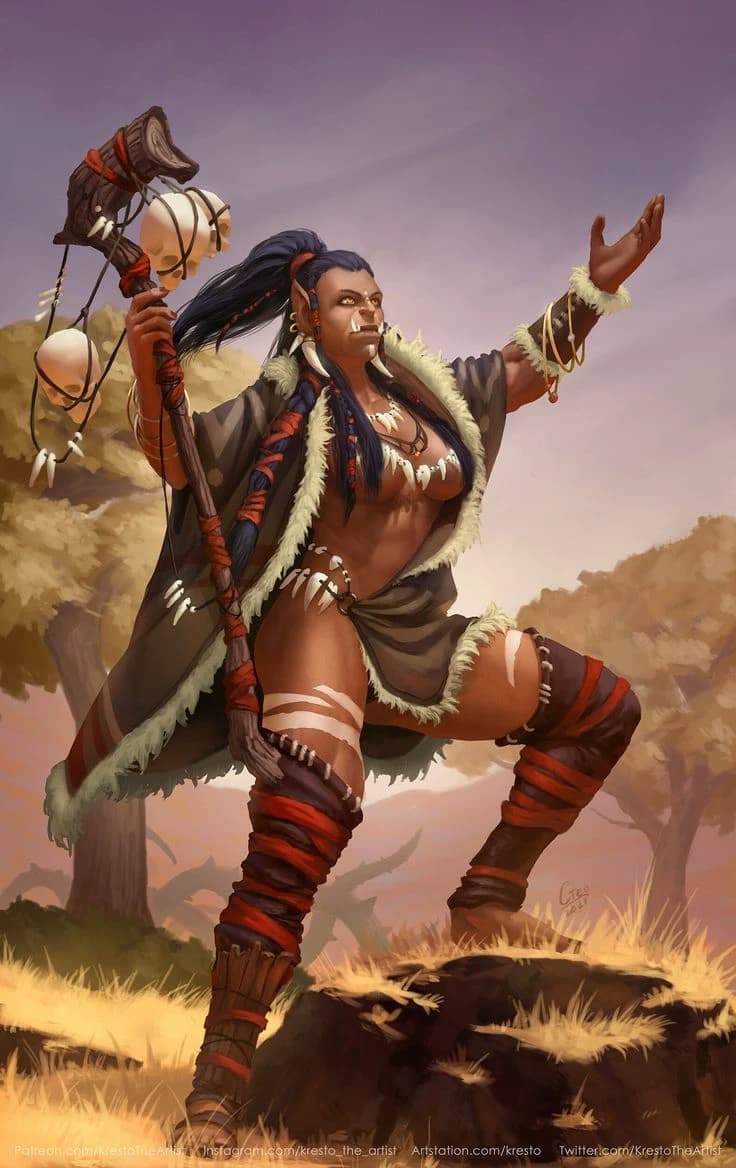 Zul'har, the Orc Shaman. thumbnail