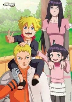 Uzumaki and Hyuuga Family and Shin thumbnail