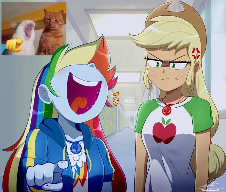 Rainbow Dash And Applejack thumbnail