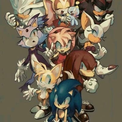 Sonic and his friends thumbnail