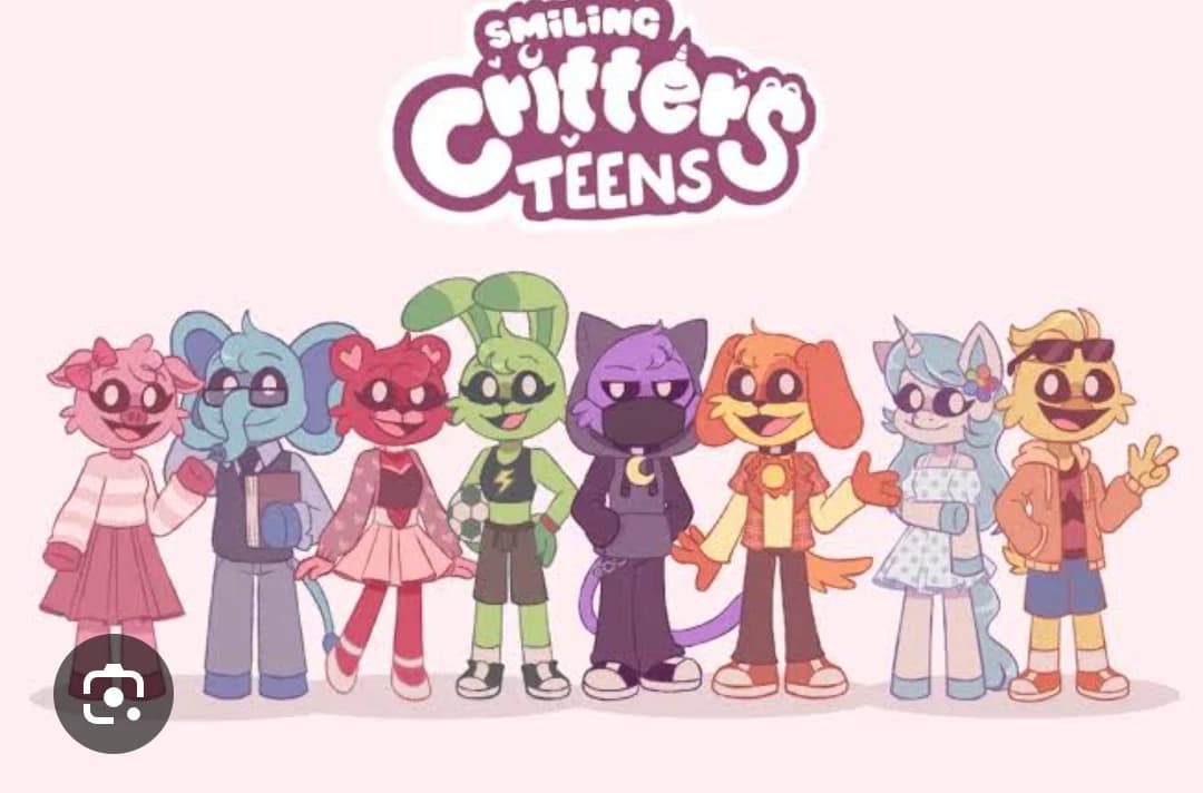 Smiling Critters Teens AU thumbnail