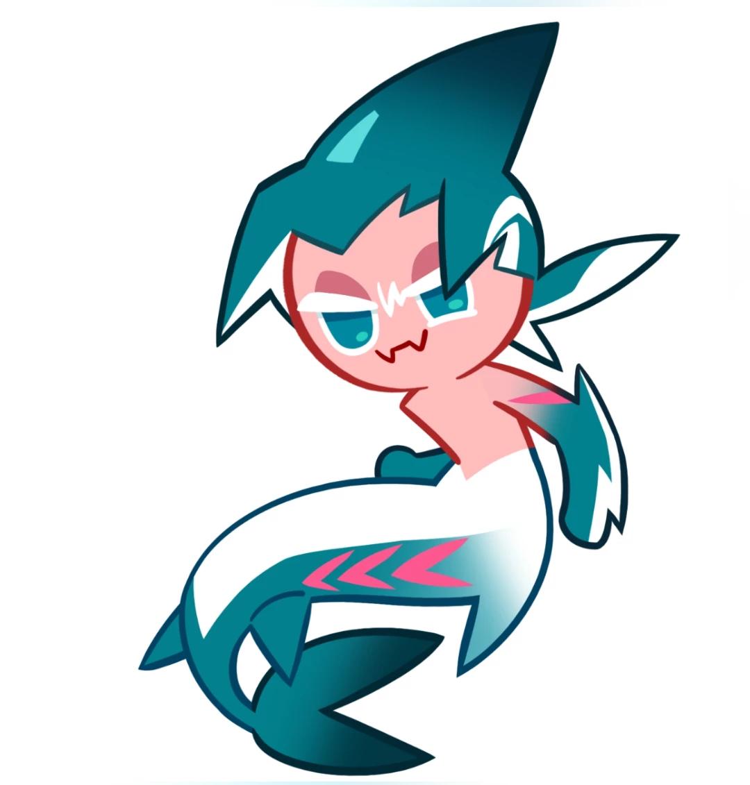 Sorbet Shark Cookie thumbnail