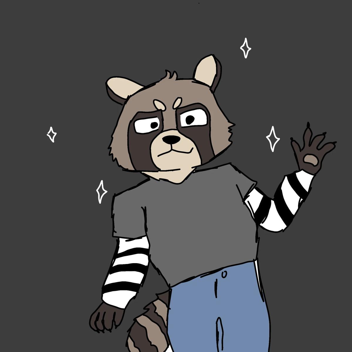 Elis the raccoon thumbnail