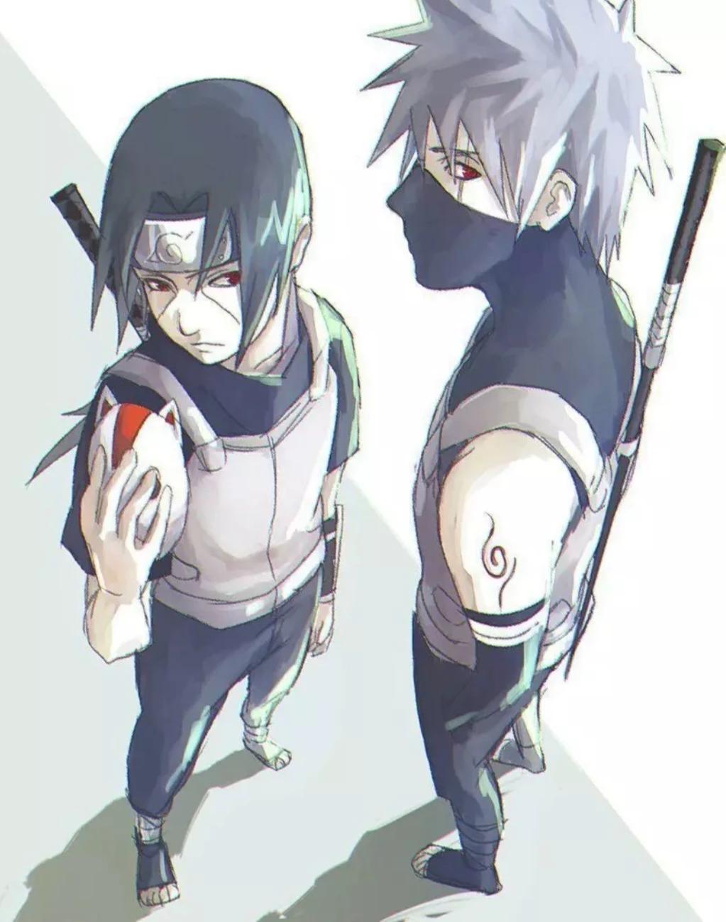 Itachi Uchiha and Kakashi Hatake (ANBU Captains) thumbnail