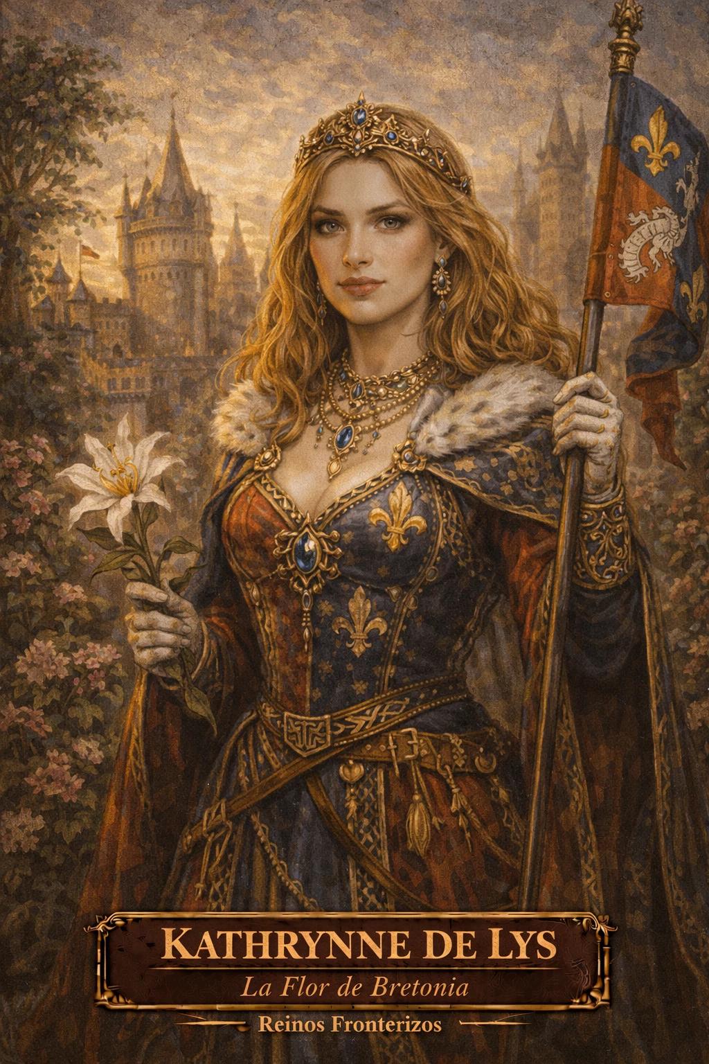 Kathrynne de Lys The Flower of Bretonnia Courtesan Diplomat Border Kingdoms thumbnail