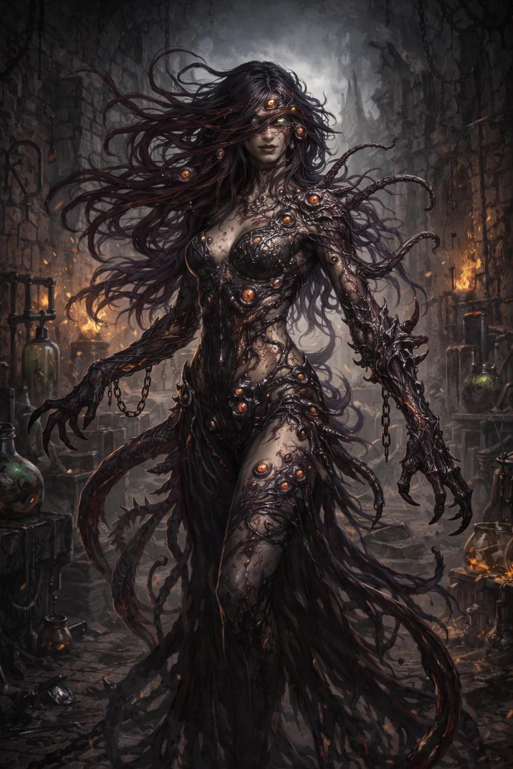Kessyra Mutagen The Heroine of a Thousand Forms Living Weapon Chaos Frontier Realms thumbnail