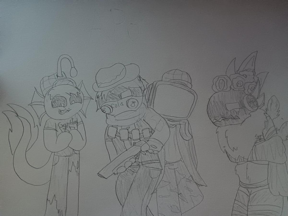 Apocalypse with some of my characters thumbnail