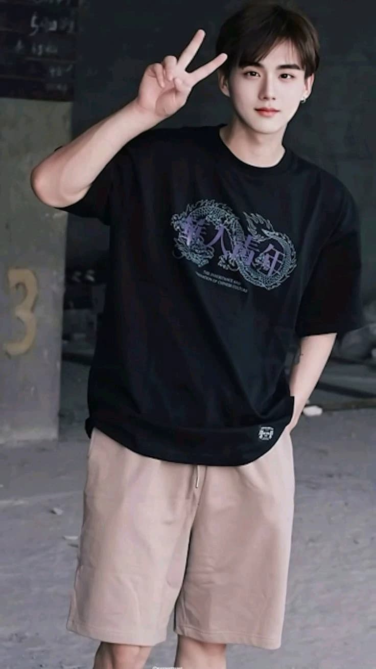 His thumbnail