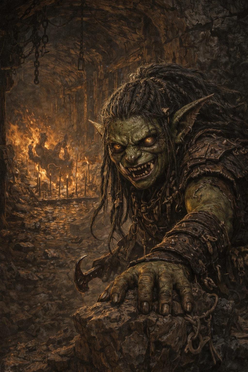 SNIKRA SHADOWRAT The Queen of the Black Tunnel Head of Traps Goblins Kingdoms Front thumbnail