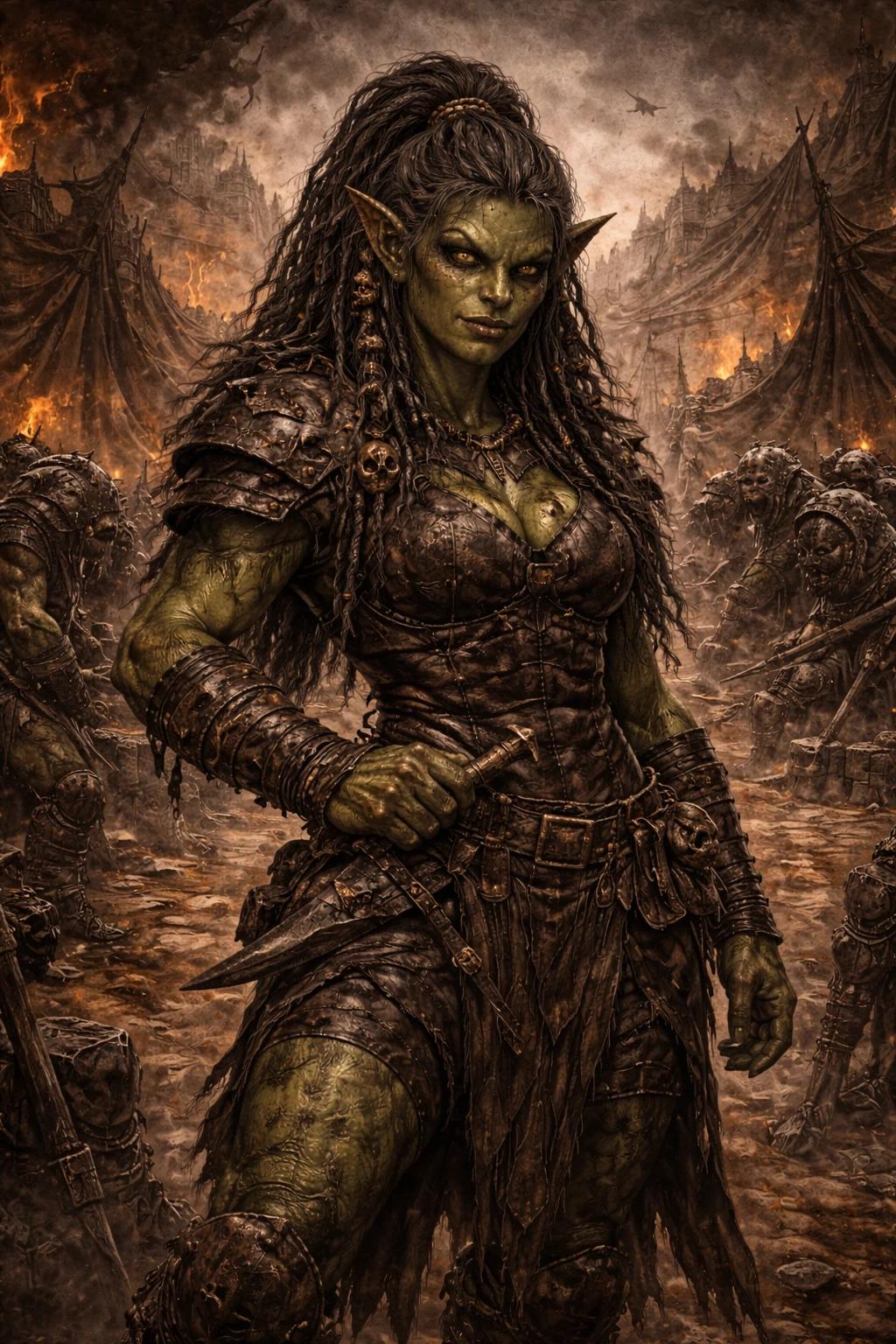 ZARGA SHADOWGREEN The Tamer of Tribal Tribes Unifying Orcs Kingdoms Frontier thumbnail
