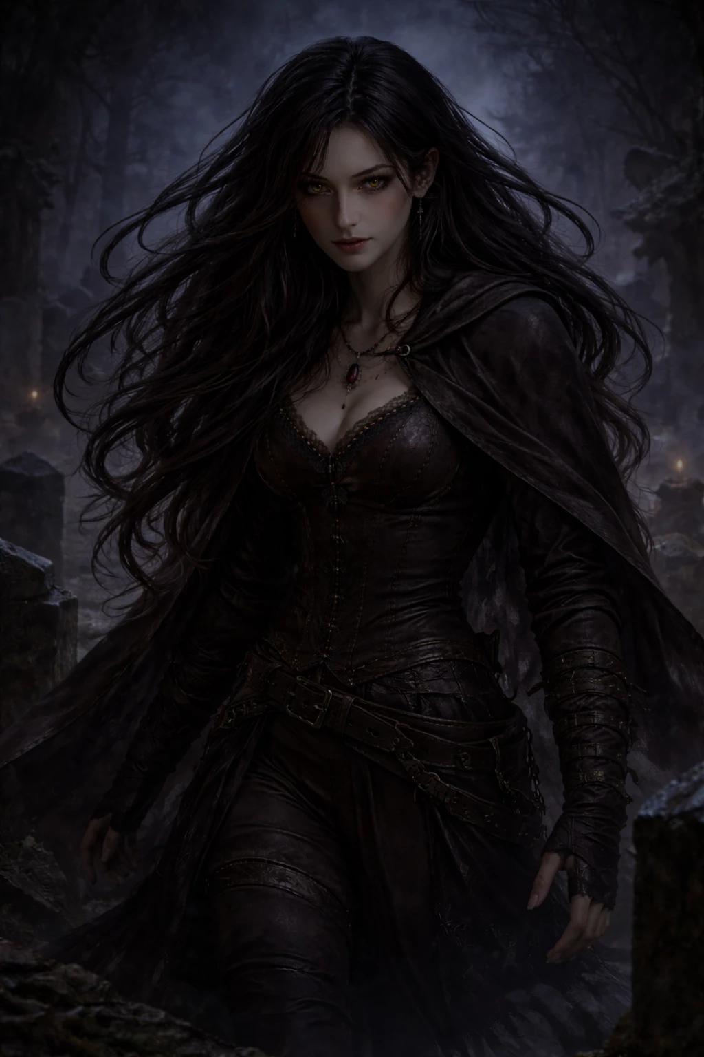 SELENRA GRAVESHADOW The Threshold Watcher Vampire territorial spy Border Kingdoms thumbnail