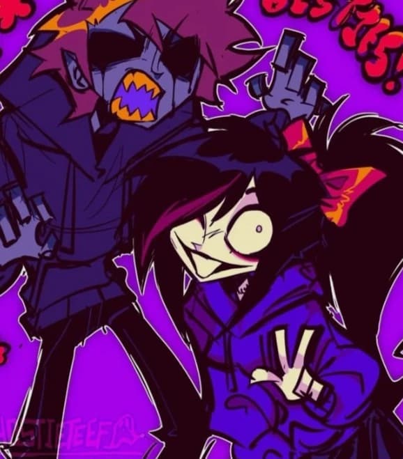 🧿🫀Eyeles Jack×Nina the killer🔪🩸 thumbnail